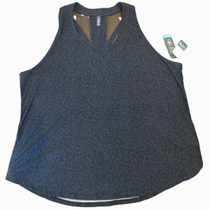 NWT MTA Sport plus size athletic top black 3X